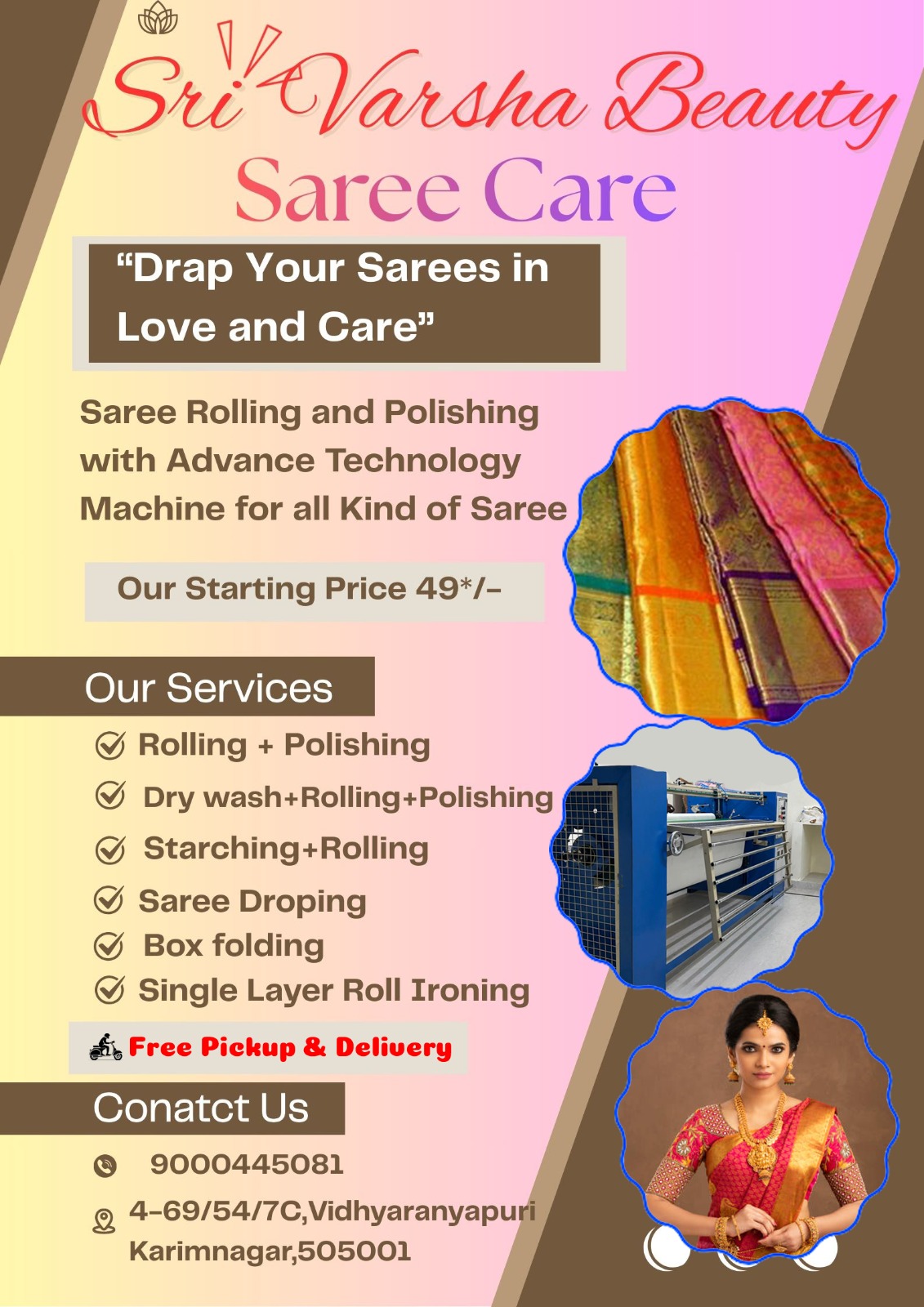 Sri Varsha Beauty Instagram reel preview