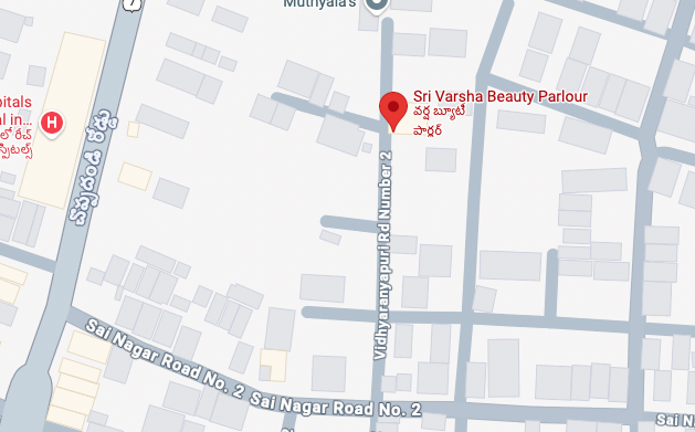 Sri Varsha Beauty location on Google Maps